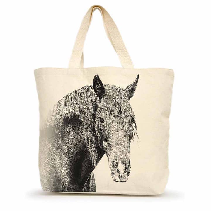 Horse 2 Large Tote for wholesale by Eric & Christopher