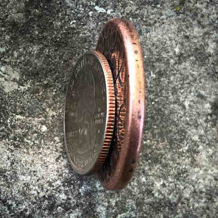 Shire Post Mint - Vendita all'ingrosso Moneta/gettone ricordo - Moneta in rame Helm of Awe - Aegishjalmur - Stave Vik di Guerriero2