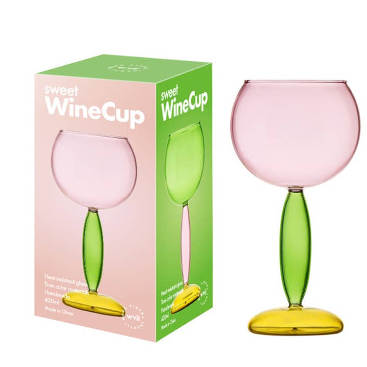 IVORE.GROUP - Wholesale Wine Glass - Colored Glass Wine Cup / Decanter