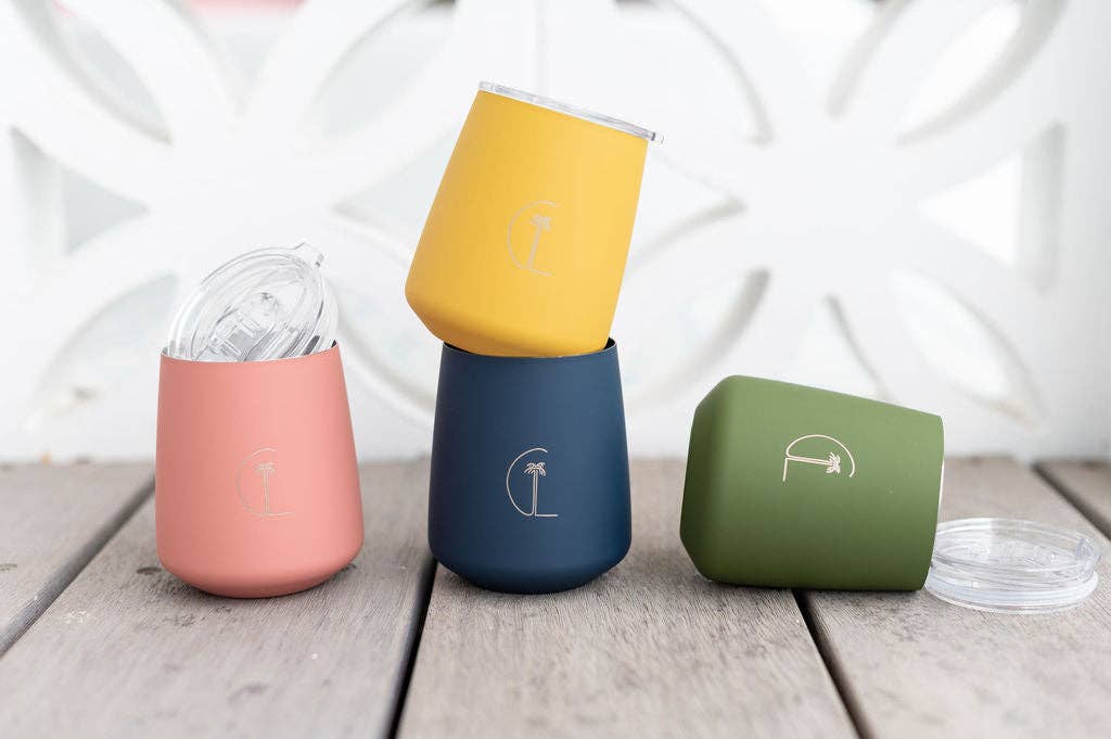 Caye Life - Wholesale Insulated mug/tumbler - Panarea | Reusable Cup 8oz | Terracotta6