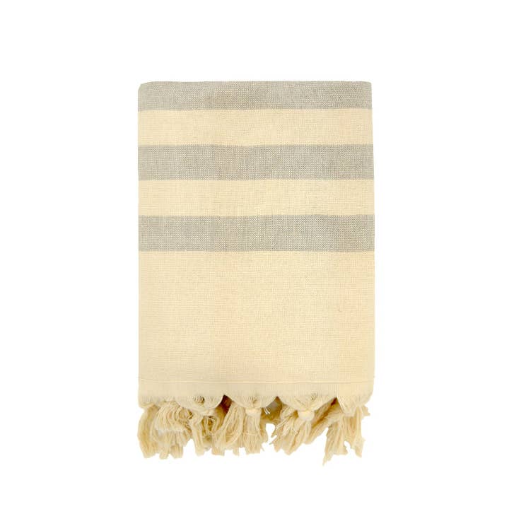 Le comptoir de la plage - Wholesale Beach Towel - Fouta with a sponge lining 90x160 340g/m² - Fidji13