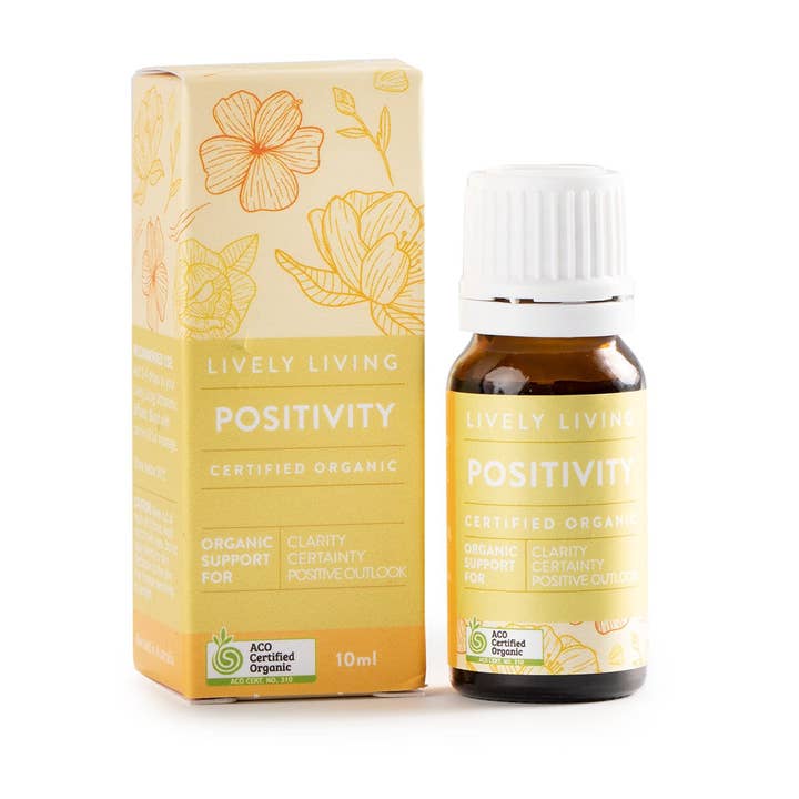 Positivity Certified Organic Essential Oil 10ml for wholesale by Lively Living