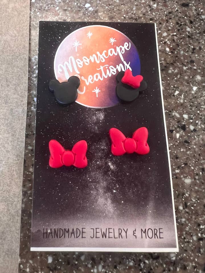 Mouse Stud Set für den Großhandel von Moonscape Creations