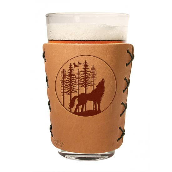 Oowee Products - Wholesale Drinking Glass/Cup - Retail Ready Pick-A-Logo Leather Pint Glass Sleeve and Box9
