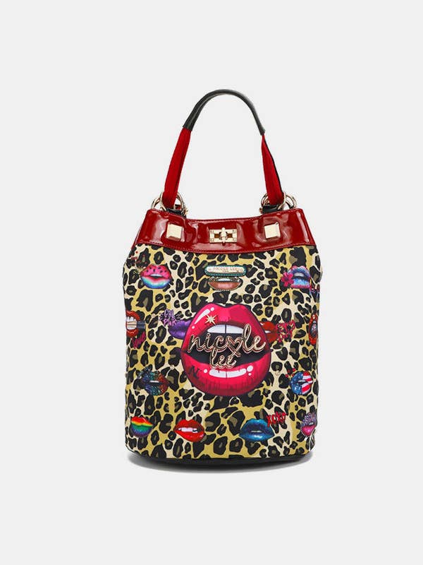 Nicole Lee USA Nylon Multifunctional Bucket Backpack for wholesale by Lecatta Fashion