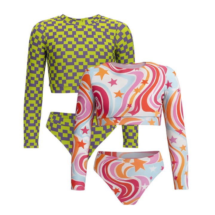 Zeon Floss - Reversible LS Bikini for wholesale by Quincy