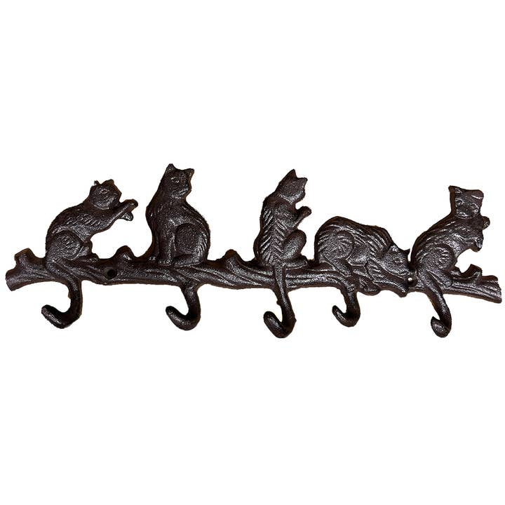 Colgador de Pared de Hierro Fundido para Gatos Decoración Exterior del Hogar Caprichosa para venta al por mayor de Texas Toy Distribution