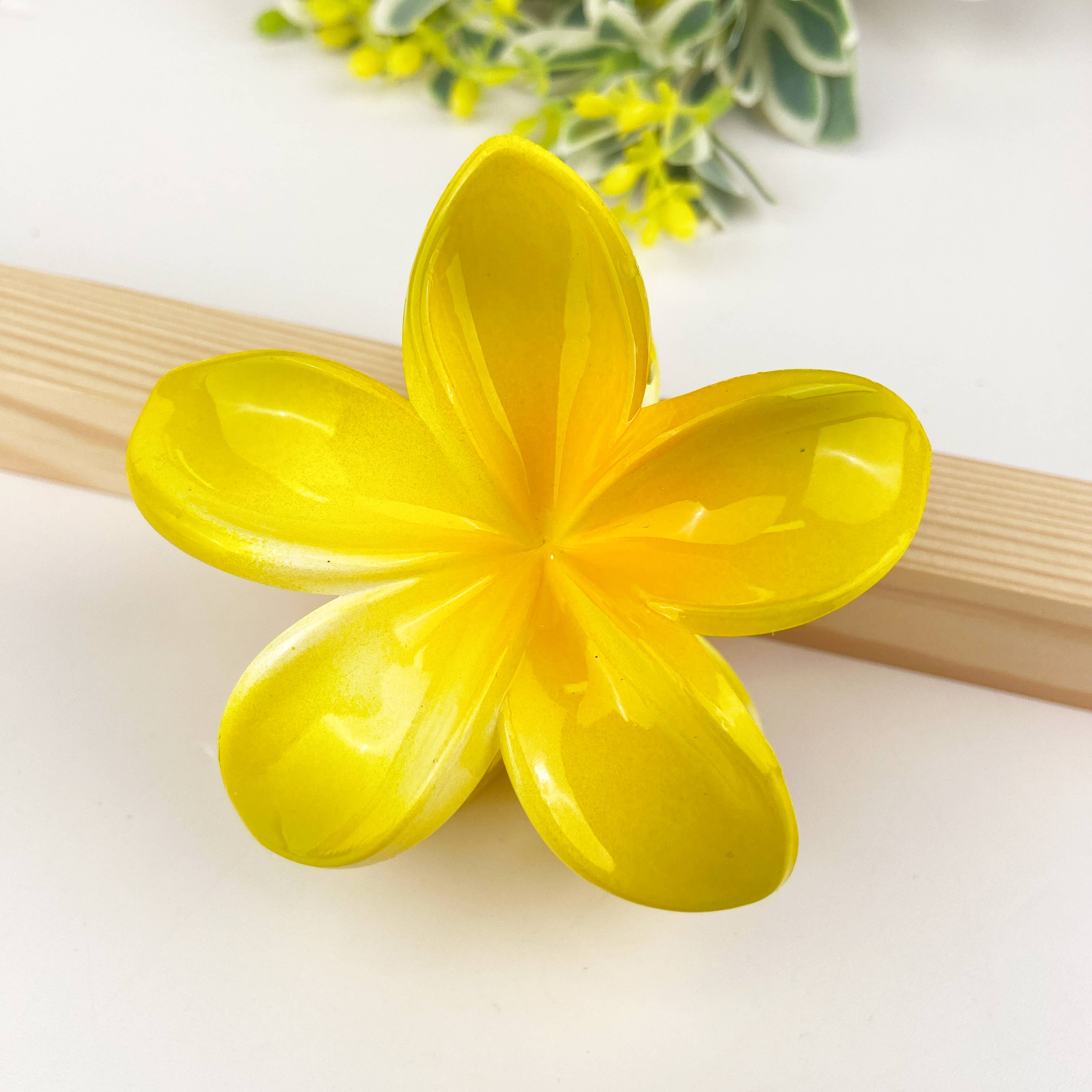 SoapElenGlen - Wholesale Hair Clip - Women's - Colorful plumeria hair Clip13