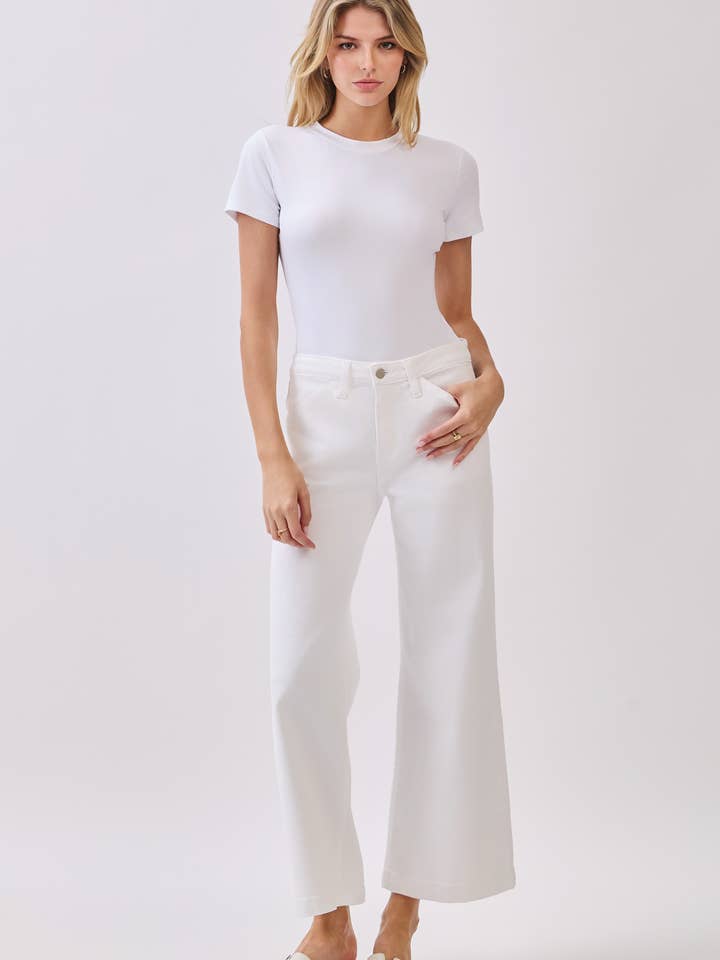 LP299-NW Genoa Skrå Lomme Crop Jeans for engroshandel hos L.T.J Letter to Juliet