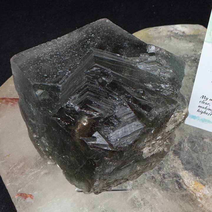 The 7 Directions - Wholesale Spiritual Stone/Crystal - UV reactive Fluorite specimen F65R