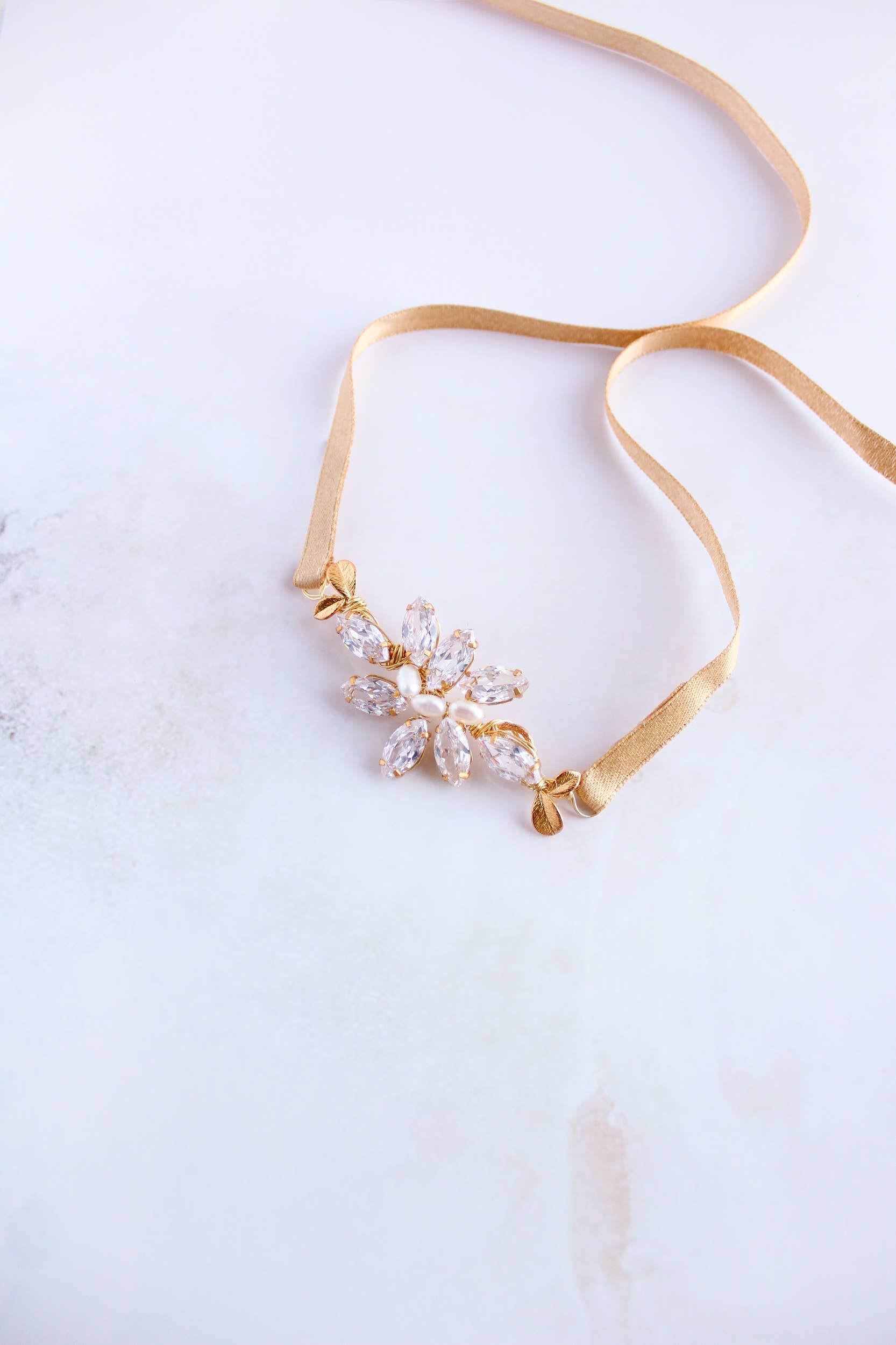 Julia Key's Designs - Venta al por mayor Pulseras de abalorios/colgantes - Pulsera de cristal de boda pulsera delicada para novia1