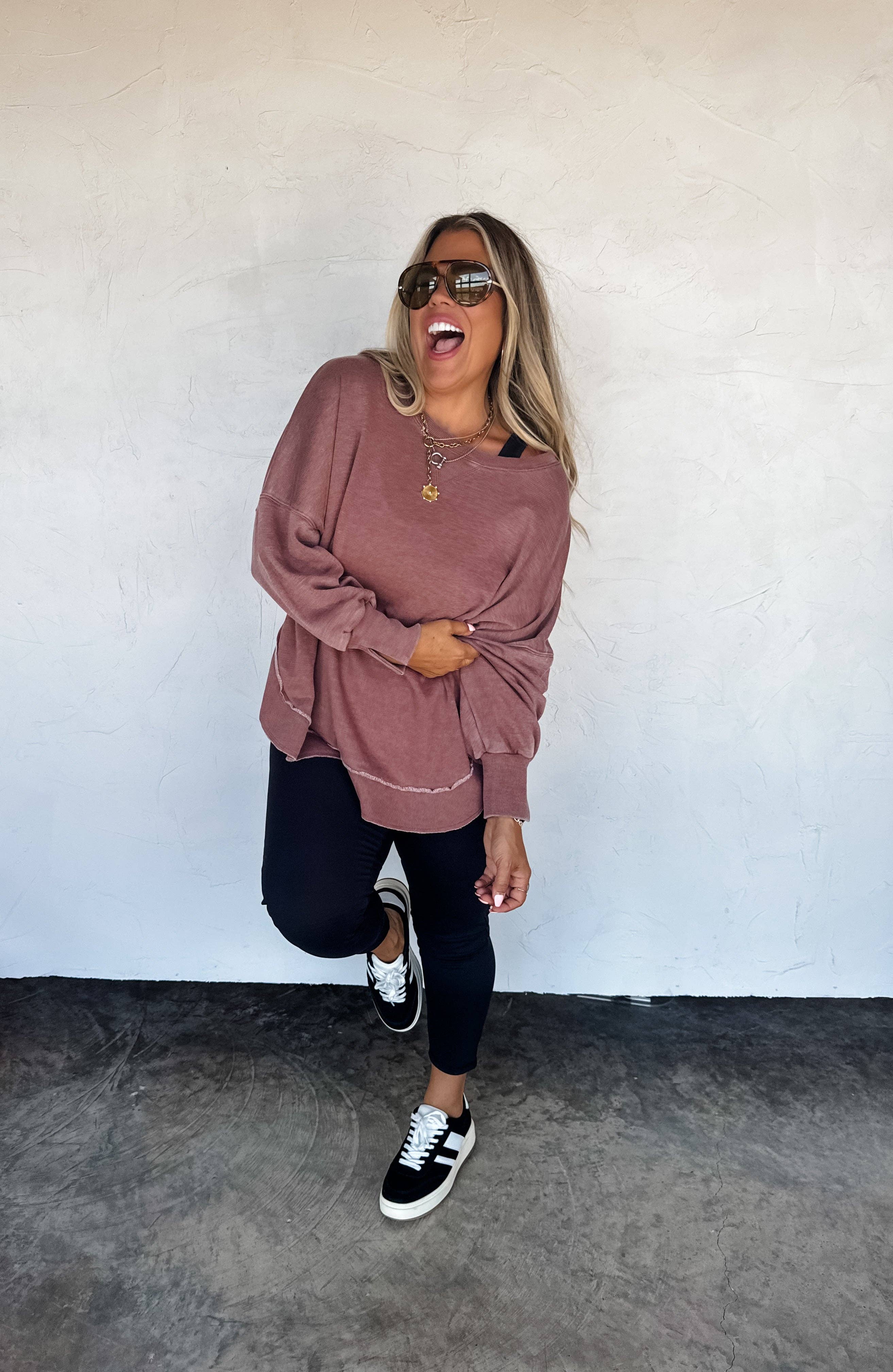 BLAKELEY - Vente Sweat-shirt – femme - SWEATSHIRT DÉLAVÉ JOSS3