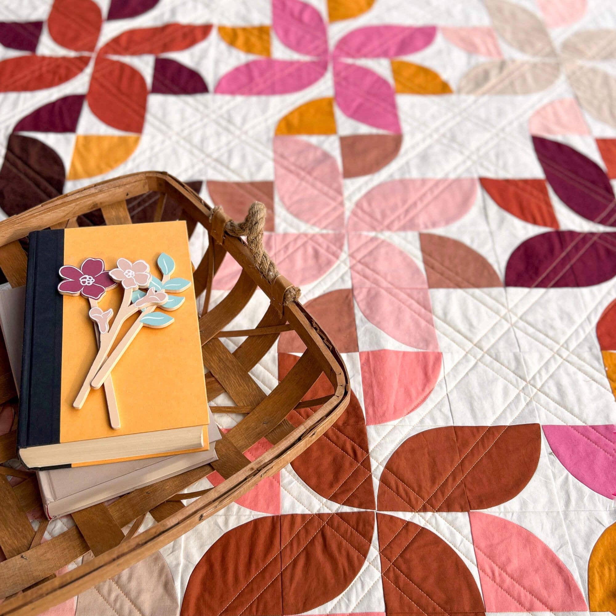 Megan Collins Quilt Design - Wholesale Craft Sewing Kit - Bloom Ballet Quilt Pattern9