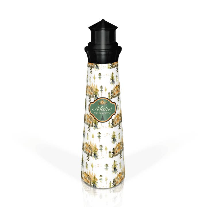 Bouteille d'eau personnalisable Lighthouse - 14 oz : Cabane et arbre pour la vente par Matrix