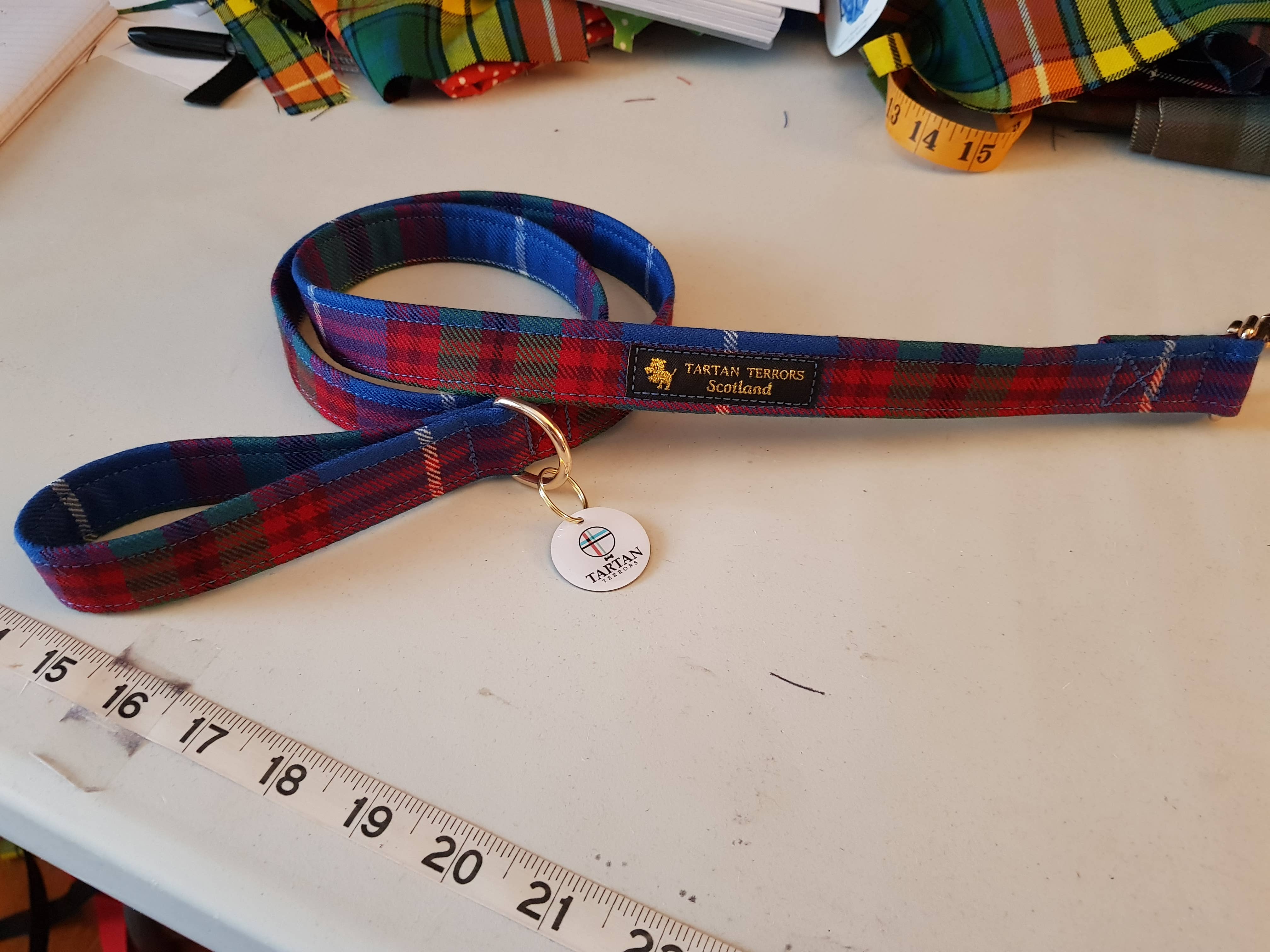 Tartan Terrors - Wholesale Pet Leash - Dog - Tartan Dog Lead - Edinburgh Tartan1