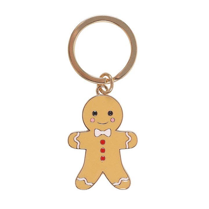 Something Different Wholesale - Wholesale Keychain - Unisex - Gingerbread Man Christmas Keyring2