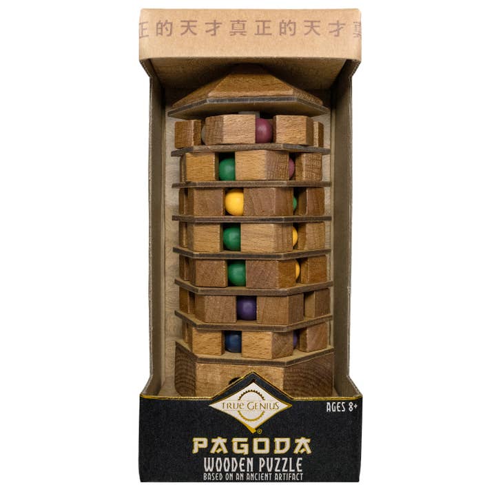 Project Genius - Wholesale Puzzle - Adult - True Genius Chinese Pagoda Puzzle
