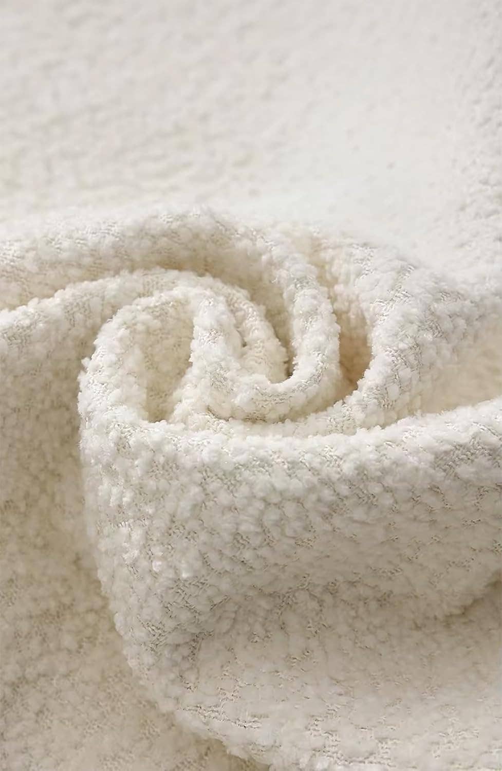 Fennco Styles - Wholesale Throw/Decorative Pillow - Textured Bouclé-Style Throw Pillow2