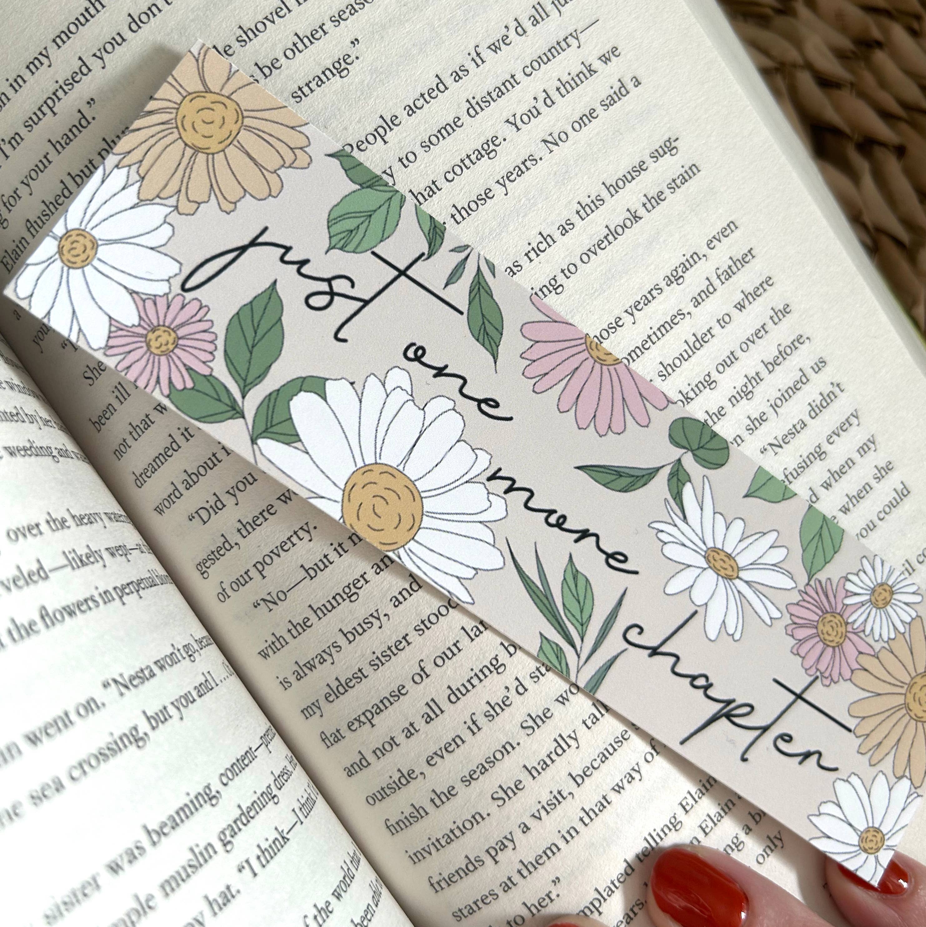 Phoenix Rose Creations - Wholesale Bookmark - Just One More Chapter Bookmark 2