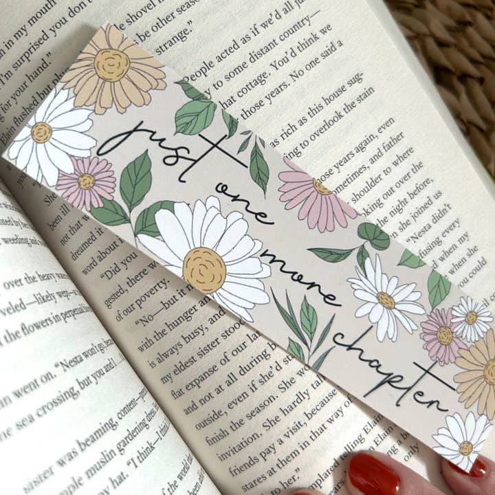 Phoenix Rose Creations - Wholesale Bookmark - Just One More Chapter Bookmark 2