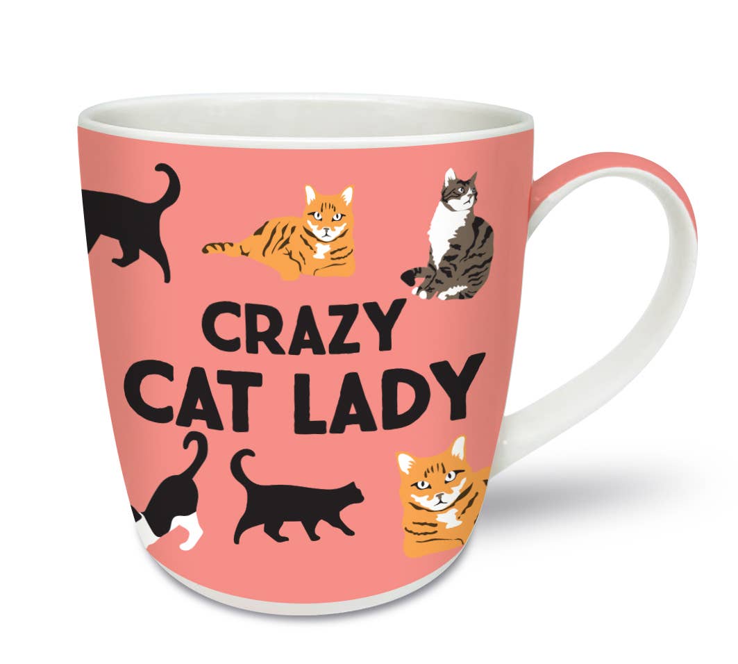 Smiling Faces - Wholesale Coffee Mug - Crazy Cat Lady0