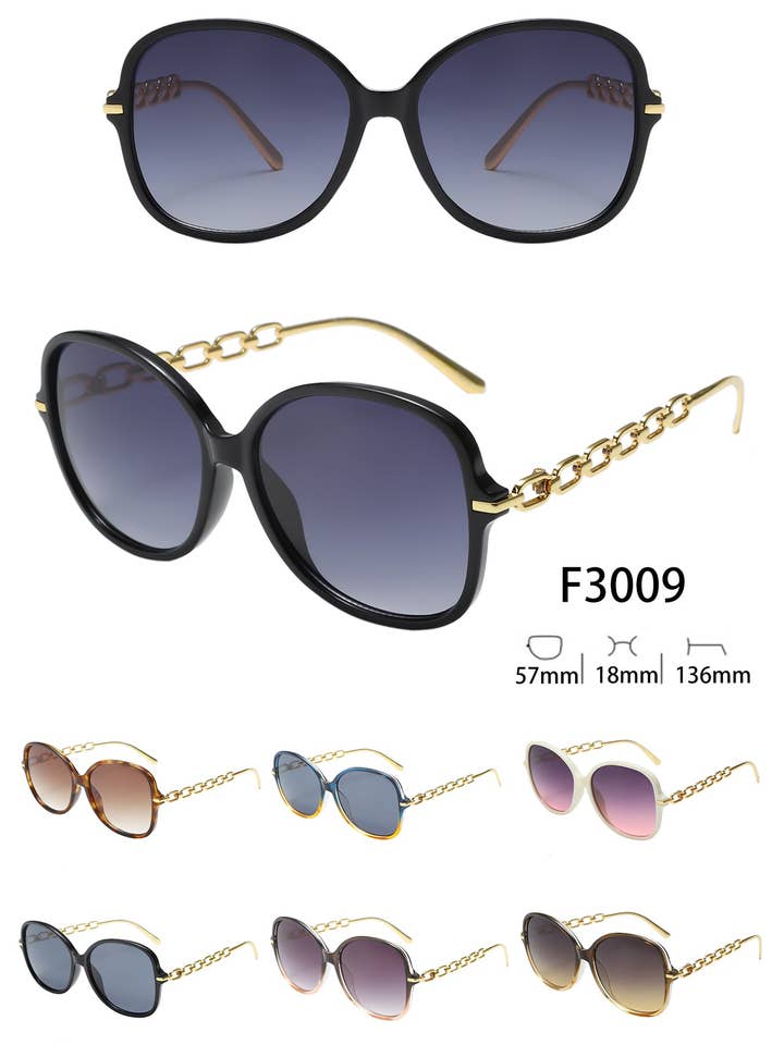 F3009, Kettenarme mit rundem Rahmen für den Großhandel von Prime Opticals