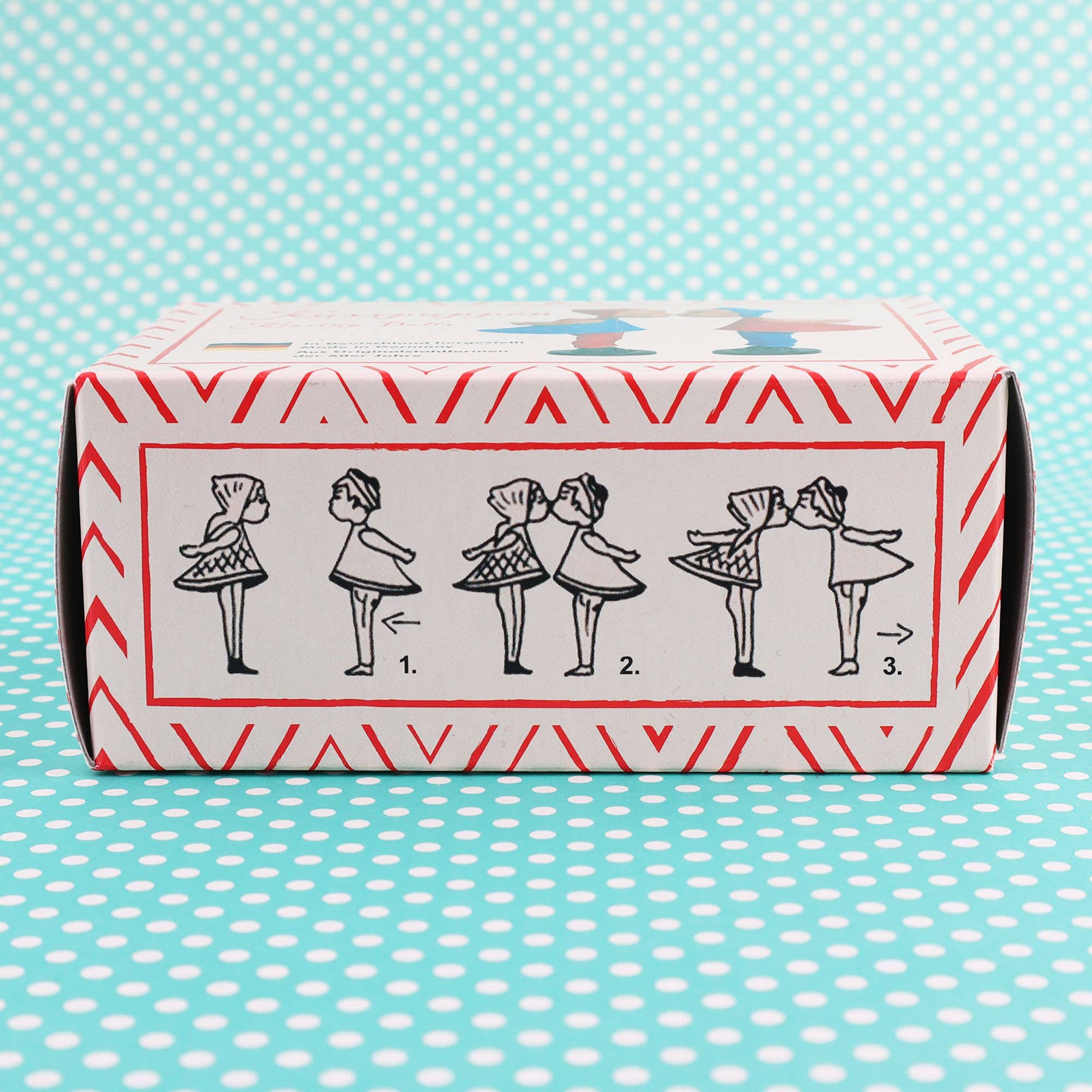 Tribal Trade GmbH - Vente Figurine décorative - Poupées à baiser magnétiques, paire de baisers rétro classiques7