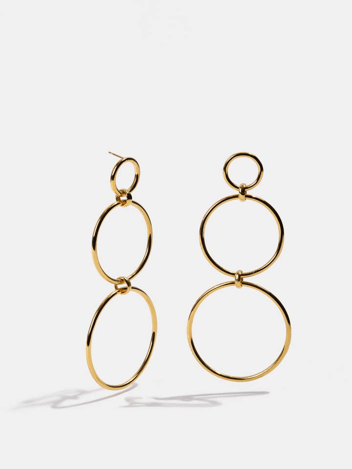 604627 - Guld Sirena Örhänge för wholesale av Daniel Espinosa Jewelry