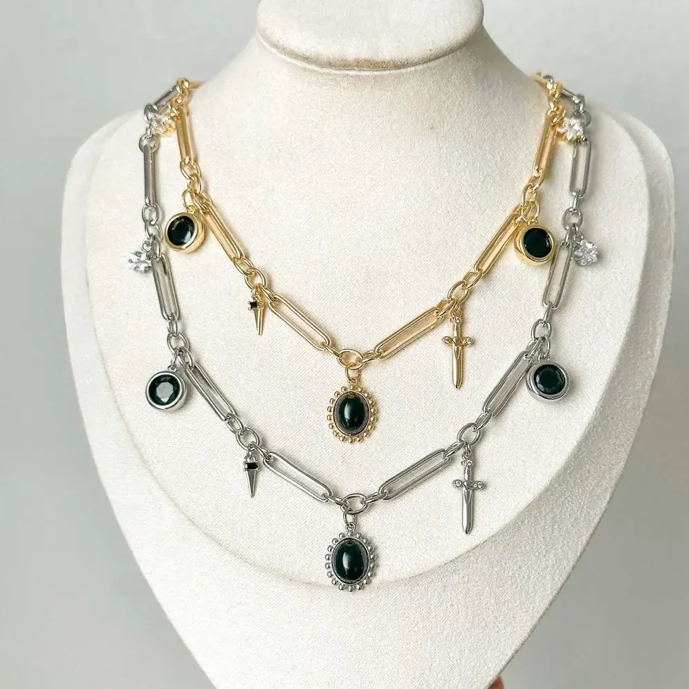 TRIPPY VELVET - Wholesale Pendant/Charm Necklace - Court of Nightmares Charm Necklace1