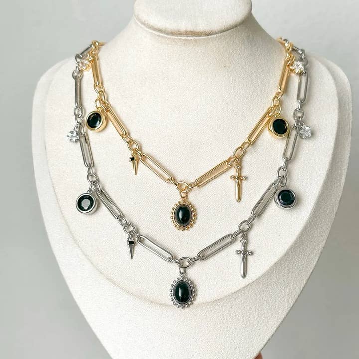 TRIPPY VELVET - Wholesale Pendant/Charm Necklace - Court of Nightmares Charm Necklace1