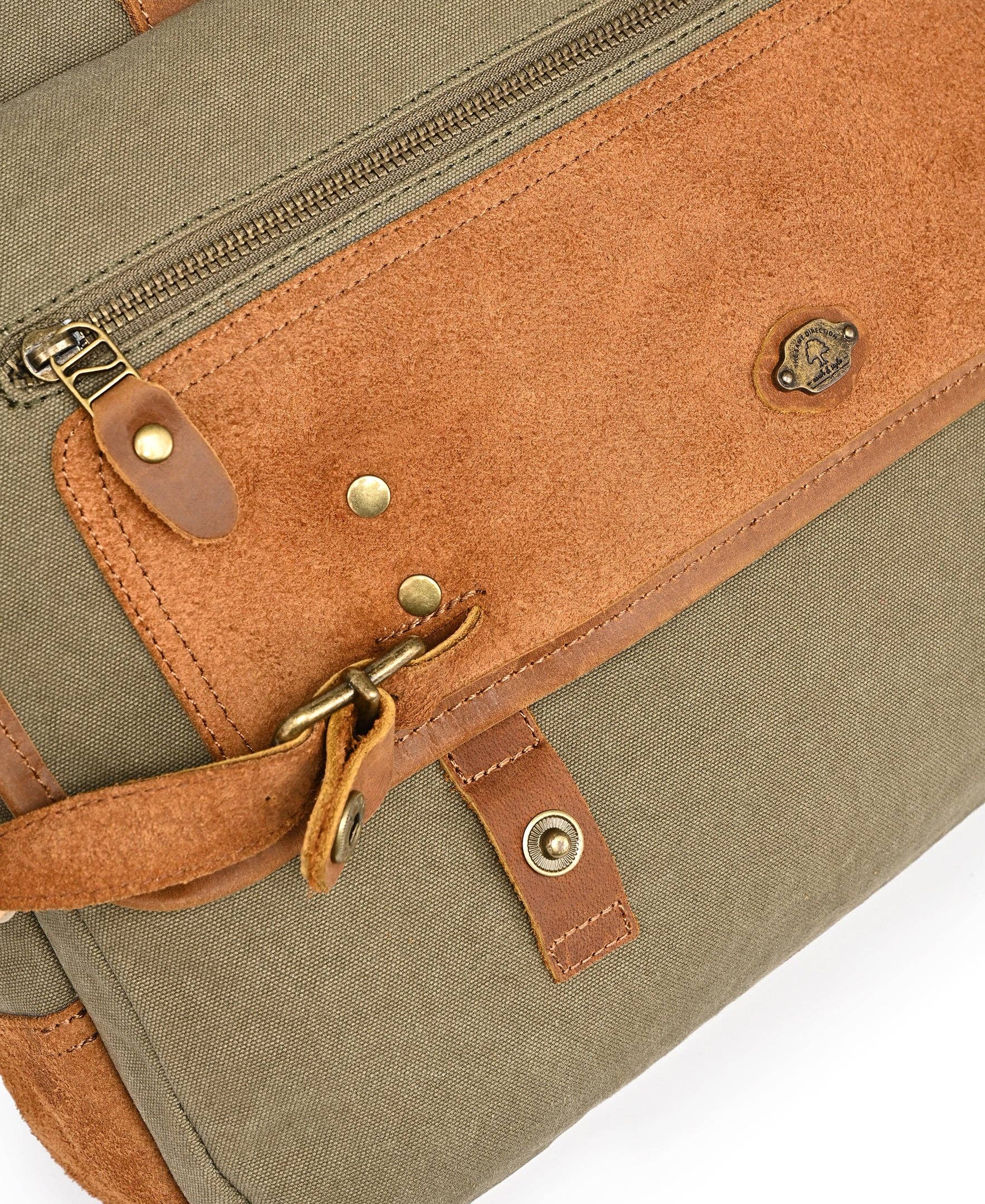 TSD Brand – wholesale Briefcase – Unisex – Valley Oak Canvas Brief Bag11