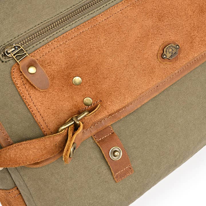 TSD Brand – wholesale Briefcase – Unisex – Valley Oak Canvas Brief Bag11