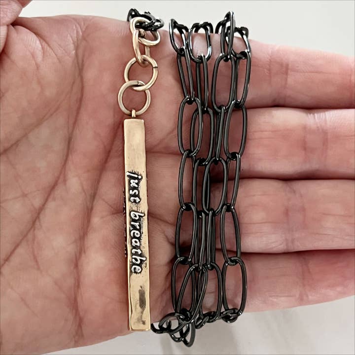 Katia Designs - Wholesale Link & Chain Necklace - Stay Calm Klink Necklace10