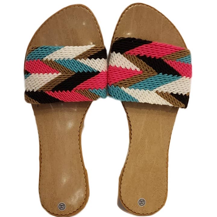 Raya Wayuu Sandal (Size 7.5) for wholesale by Wuitusu