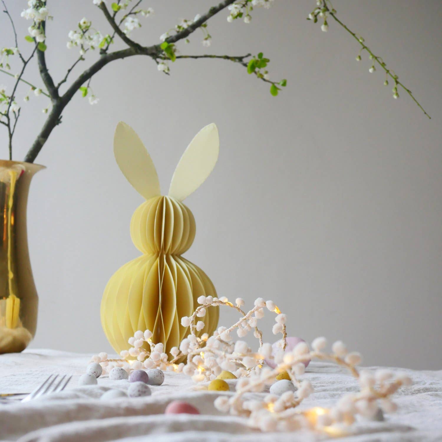 Melanie Porter - Wholesale String Lights - Easter Blush Pom Pom Fairy Lights0