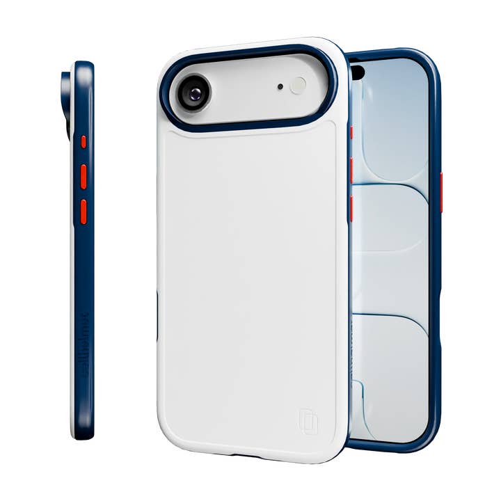 Custodia MagSafe® ammortizzante per Apple iPhone Air in Rosso, Bianco e Blu | Serie Fortitude per la vendita all'ingrosso da parte di cellhelmet