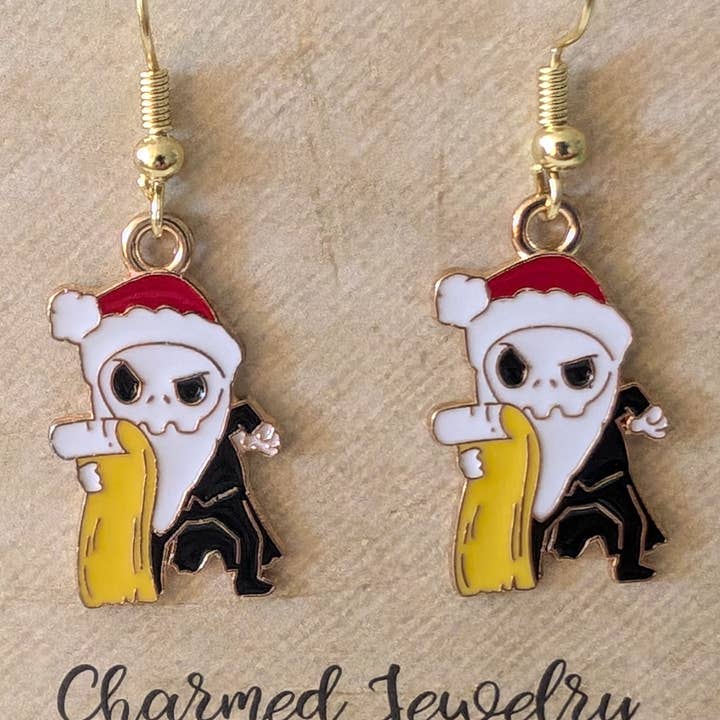 Con-Quest Crafts - Wholesale Charm/dangle bracelet - Nightmare Christmas Earrings, Necklaces & Zipper Pulls23