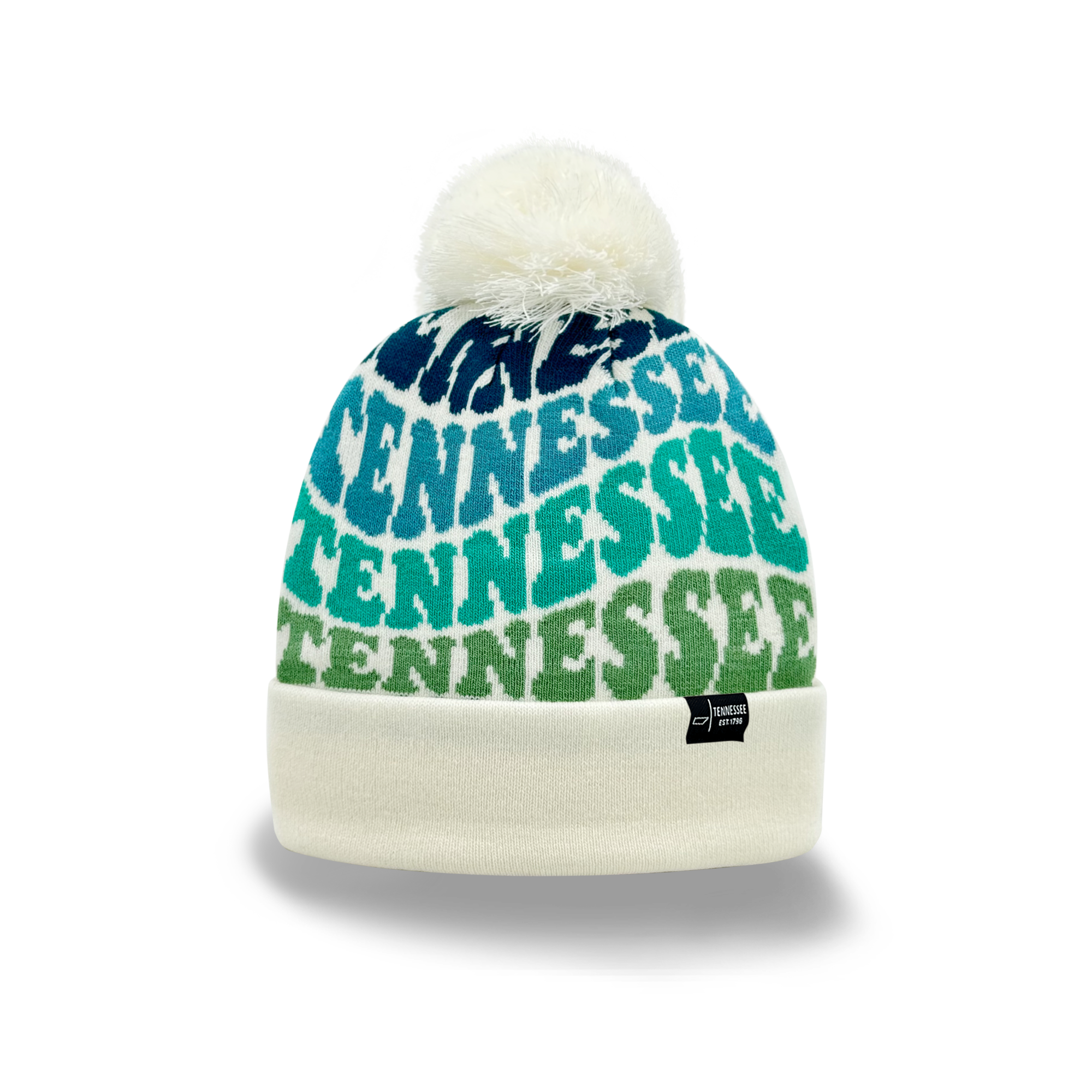 Northern Icons Creations INC – wholesale Beanie – Unisex – TENNESSEE Colorful Knit Pom Pom Beanie - Retro Winter Warm Hat5