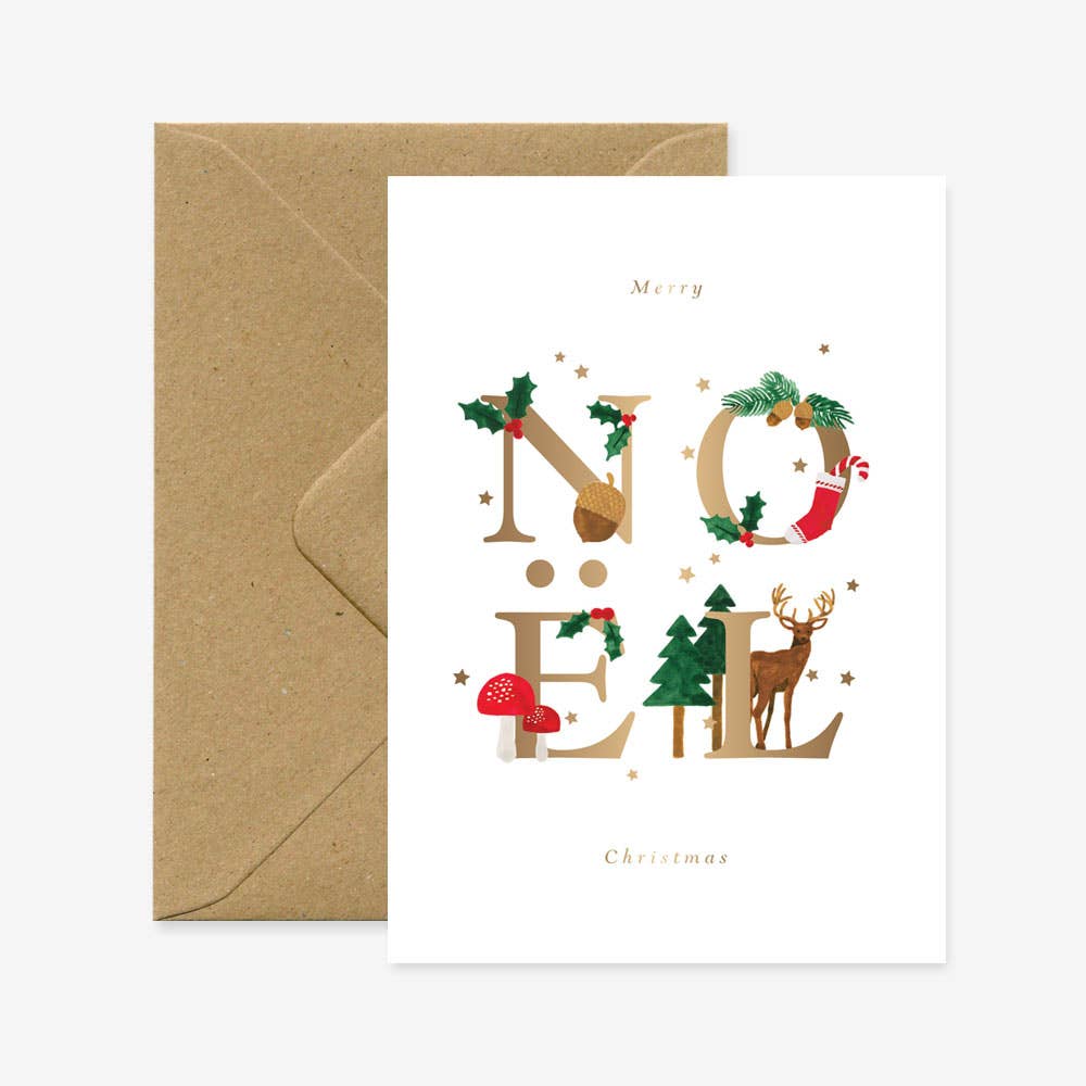 ALL THE WAYS TO SAY - Europe - Wholesale Christmas Card - Noel