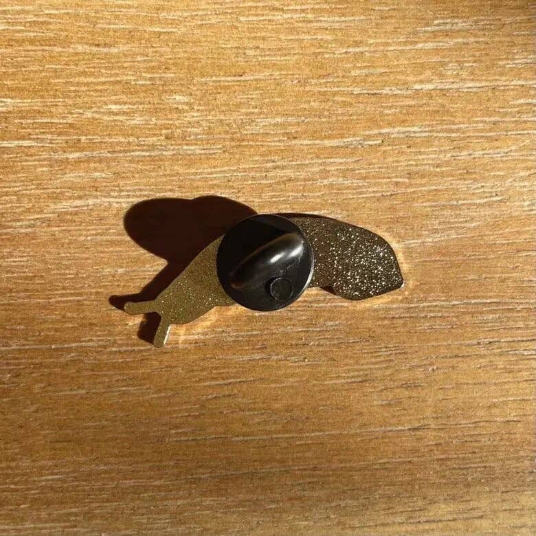 Pau Hana Designs - Wholesale Lapel Pin/Button - Banana Slug Hard Enamel Pin2