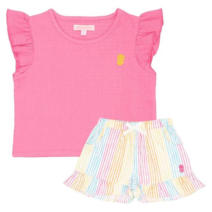 TOMMY BAHAMA Girls 2-Piece Short Set (Pack of 5) for wholesale by Penguin Kids Wear
