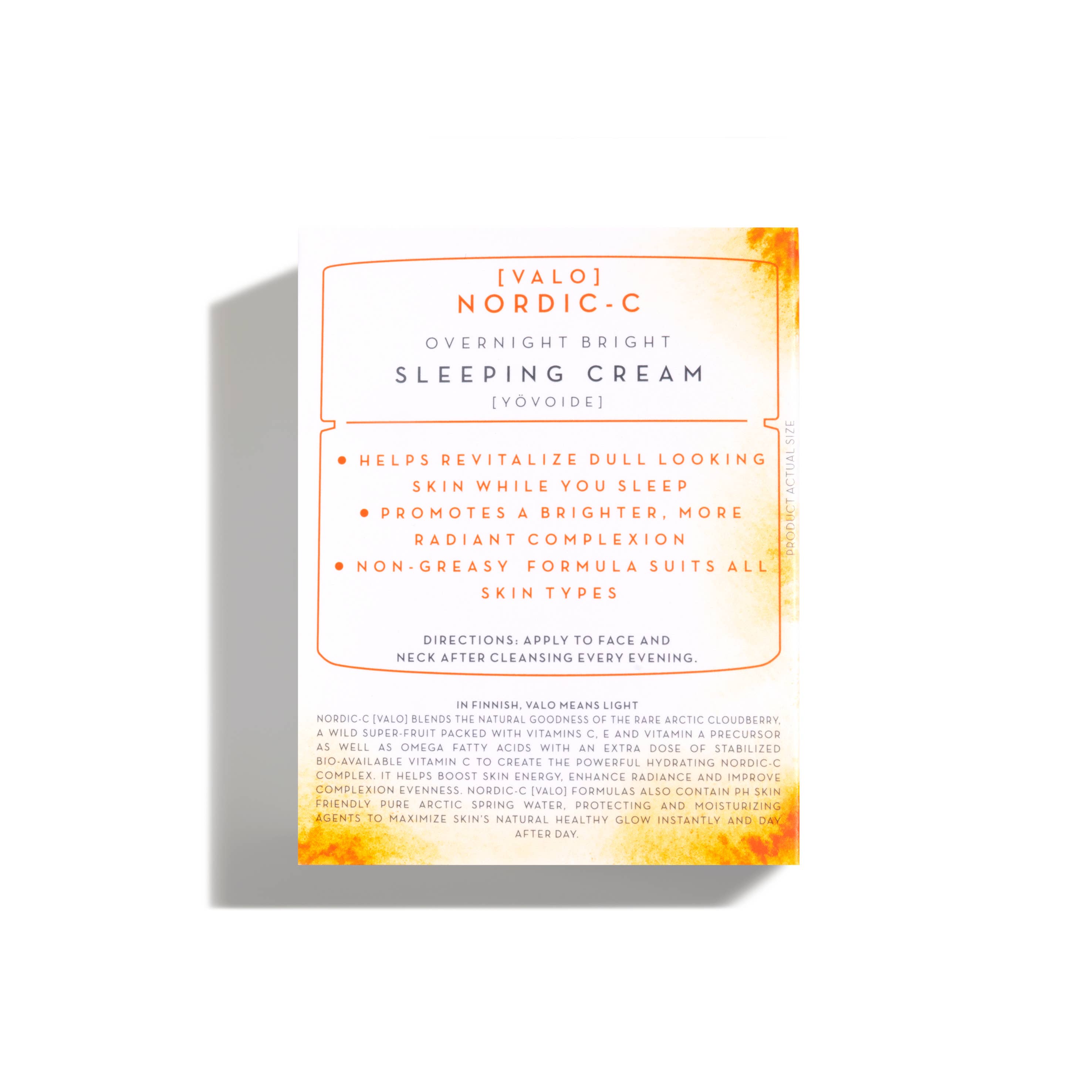 LUMENE - Wholesale Night Cream - LUMENE Nordic-C [Valo] Overnight Sleeping Cream2