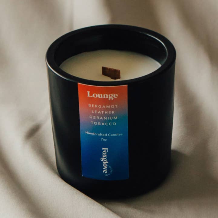 Lounge - Bergamot, Geranium, Leather, Tobacco for wholesale by Foxglove Collections