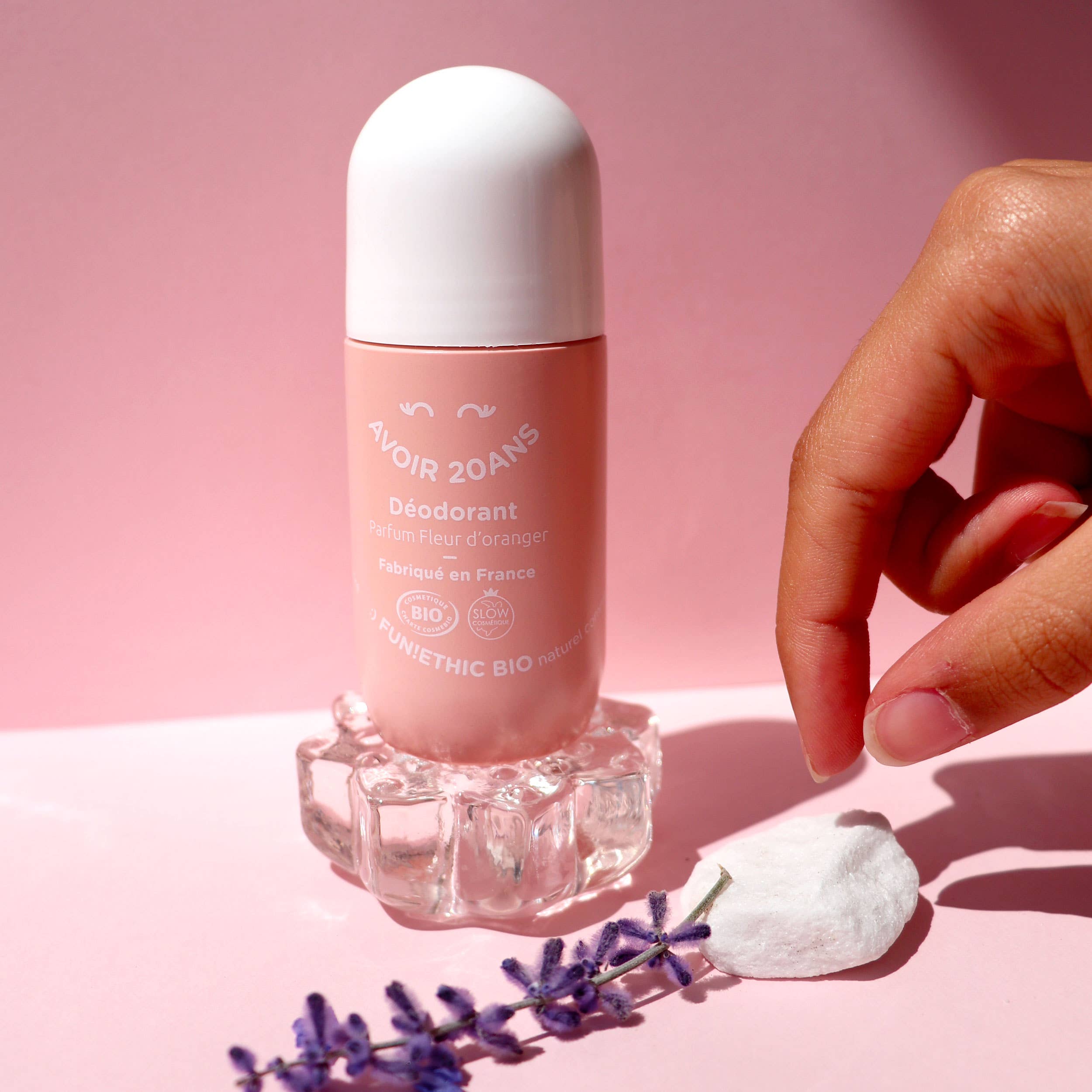 FUN!ETHIC – wholesale Deodorant - Dam – Ekologisk deodorant «Be 20 years old» med apelsinblomdoft2