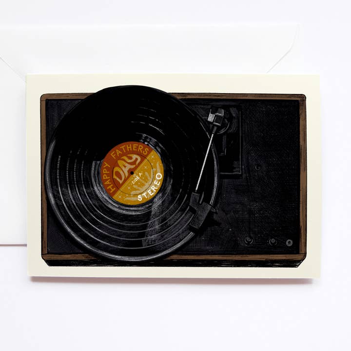 Carte en vinyle Happy Father's Day pour la vente par Deborah Panesar