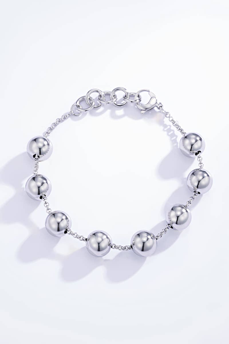 BYREN | ÉLINE L'ATELIER - Wholesale Wristlet - 324YC01 stainless steel ball bracelet1