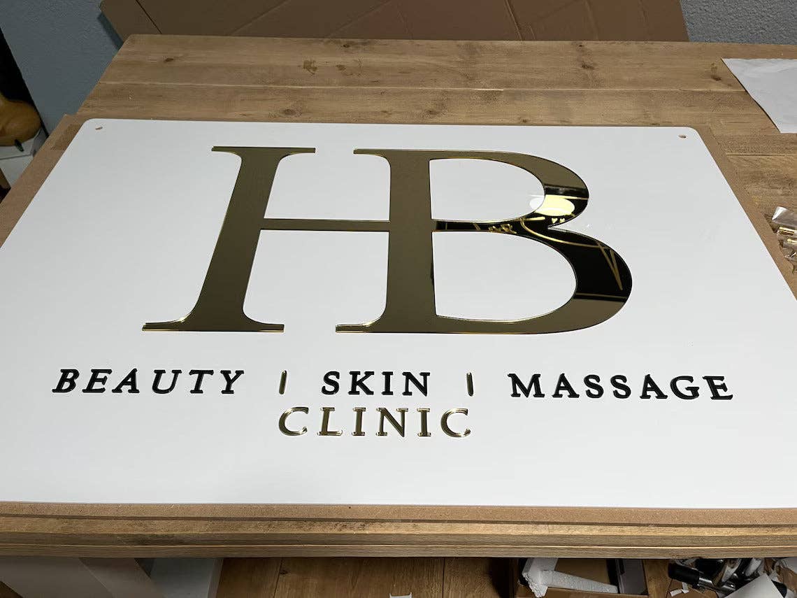 Lasartify - Wholesale Wall Sign - Rectangle Business sign7