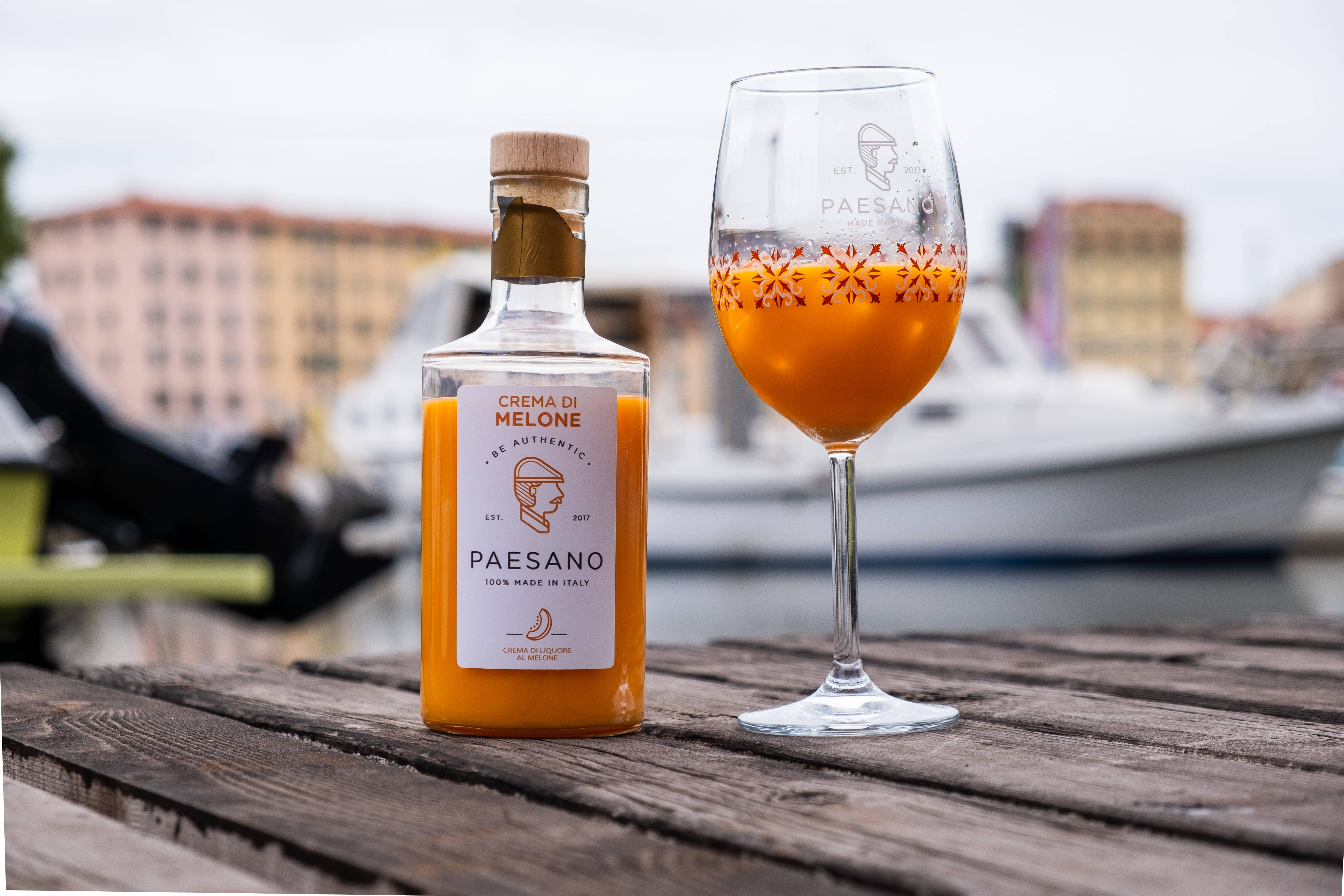 Paesano Srl – Engroshandel Likør – Cantaloupemelon Likørcreme (17 %) lavet i Italien3