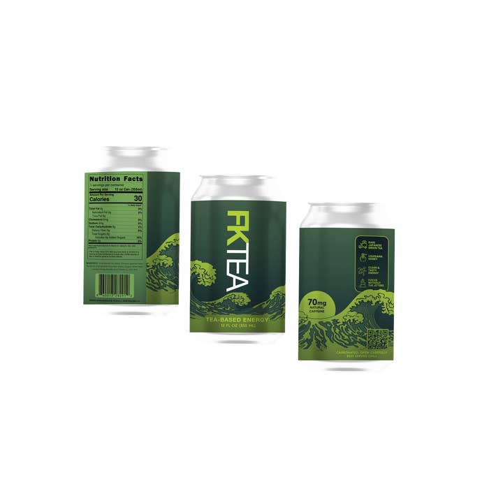 Drink FKTea - Wholesale Sports/Energy Drink - FKTea OG Blend- Japanese Green Tea-based energy drink 1