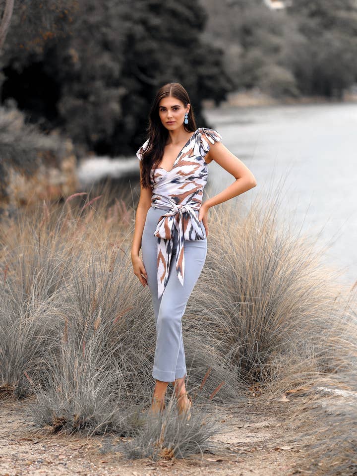 Naida Top - Thi Print (Pattern) for wholesale by CHAMANI